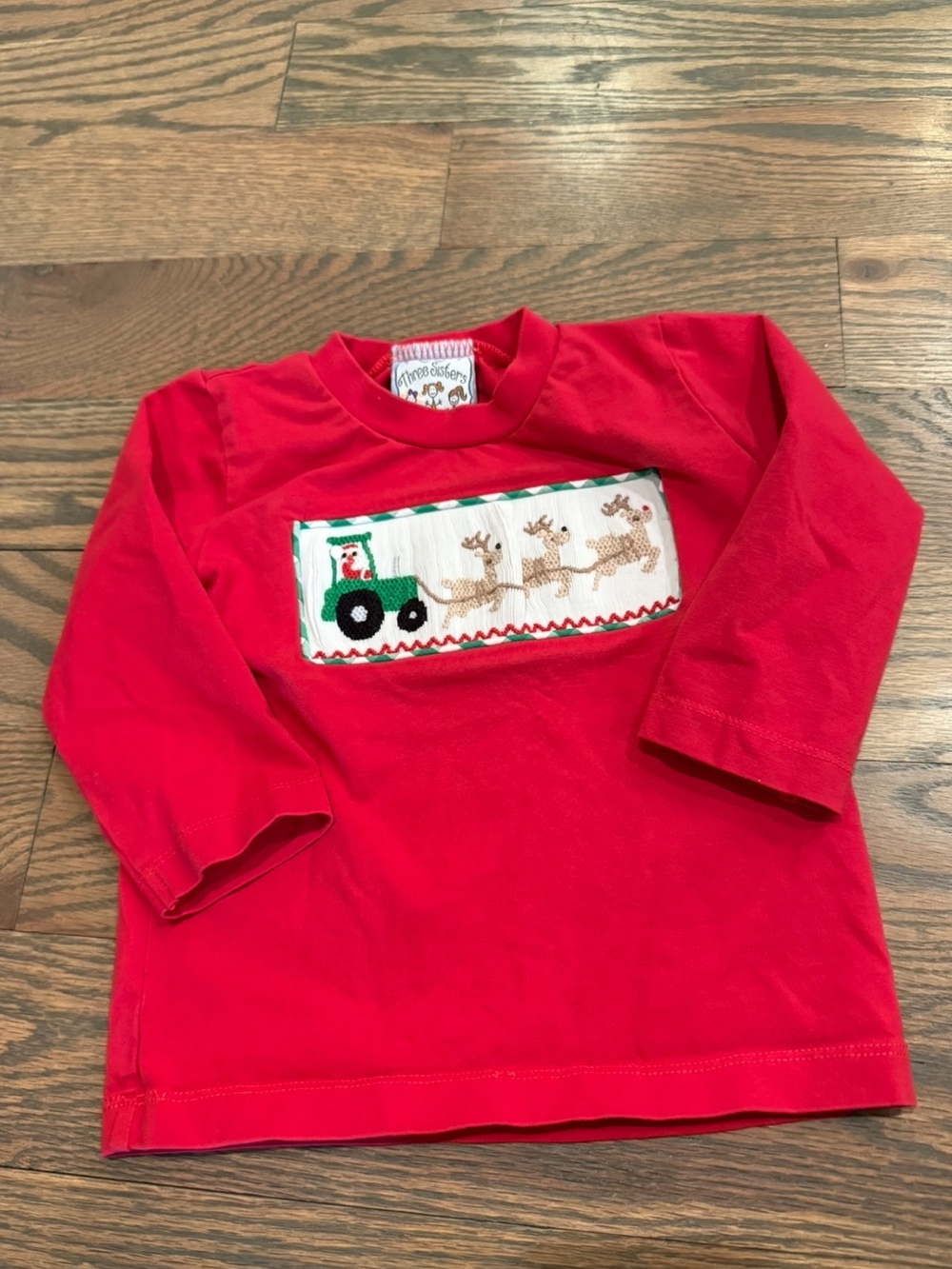 Smocked Christmas Shirt